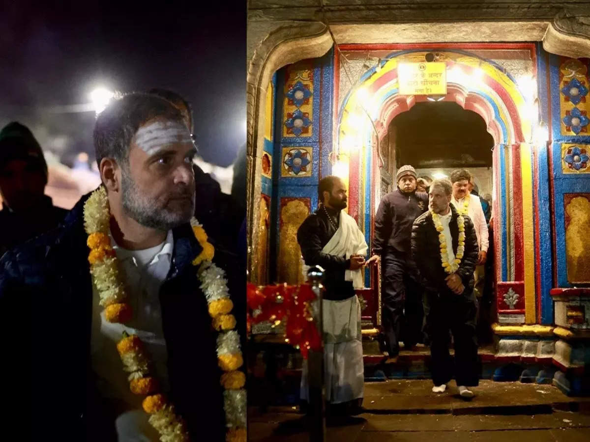 Politics heated up with Rahul Gandhi and Varun Gandhi's visit in Kedarnath, two brothers met after years