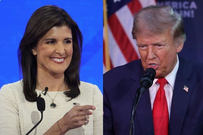 Nikki Haley accuses Donald Trump of threatening the party, saying she will not give up until now