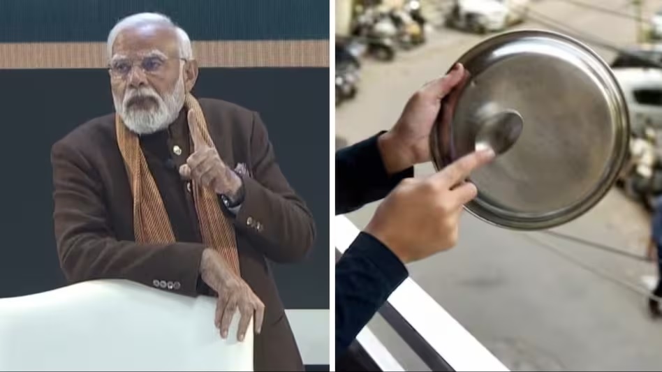 For this reason, Thali was played during Kora period, PM Modi explained in 'pariksha Pe charcha '.