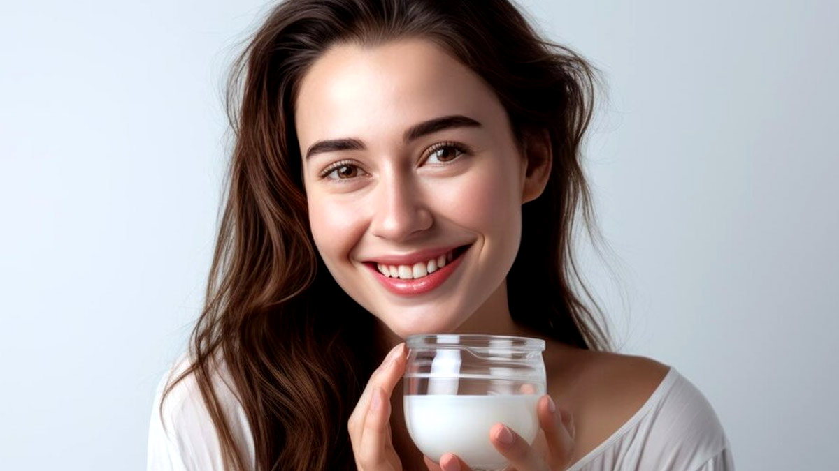 Apply raw milk on face to look 30 at age 40, know its benefits