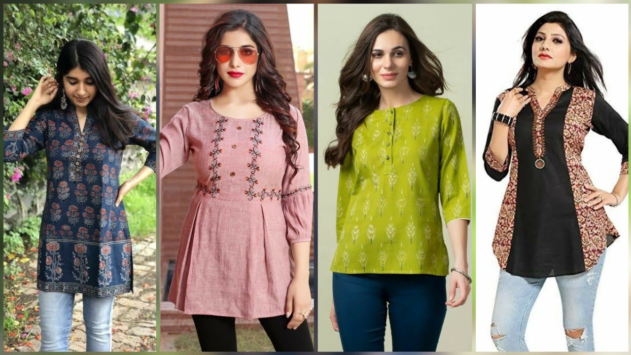 Wear this trendy short kurti design for comfort and stylish look