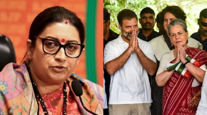 If you can't cremate your son... Smriti Irani's advice to Sonia after Rahul Gandhi