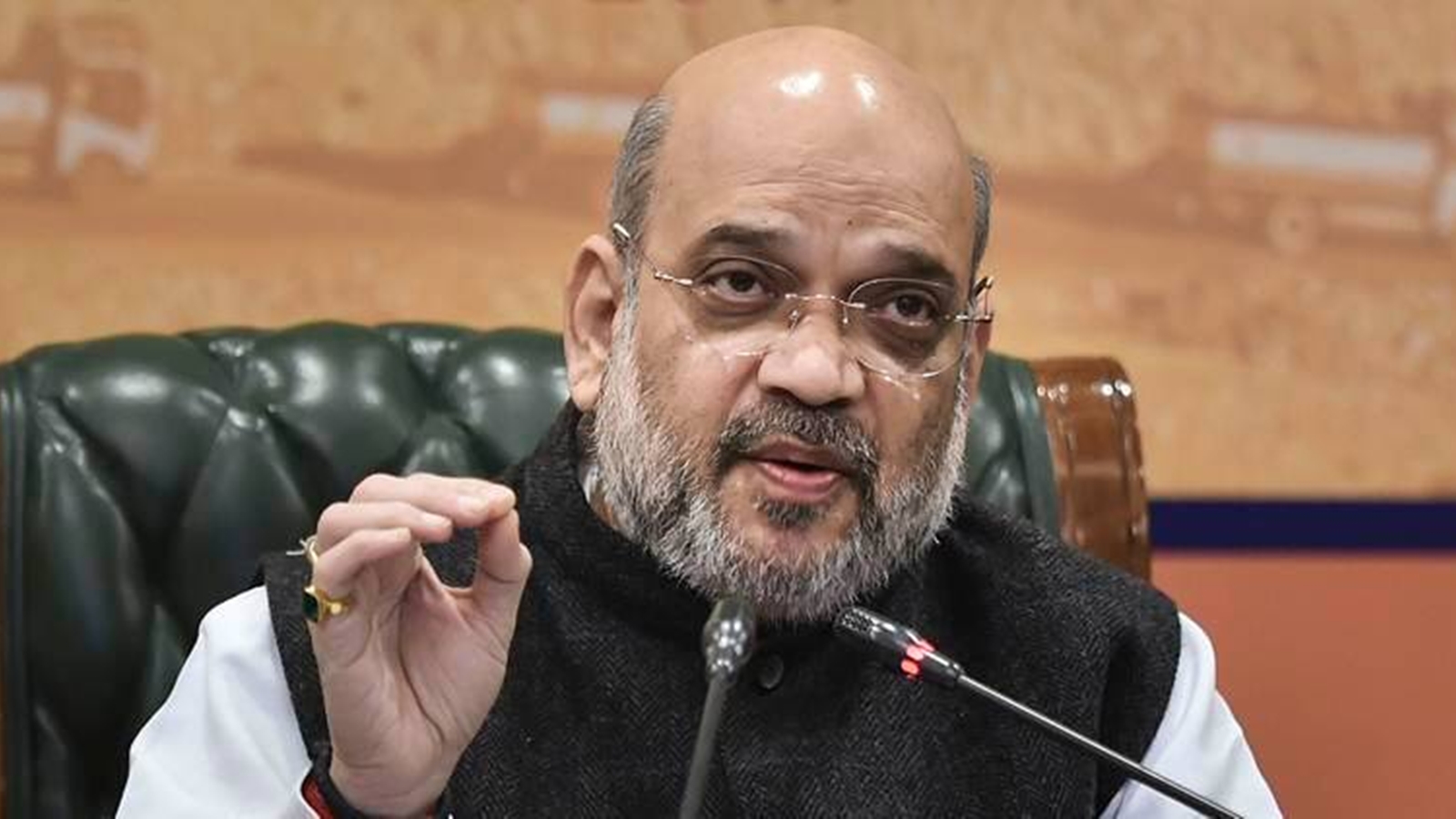 Amit Shah's statement - Government wants friendly relations with all countries