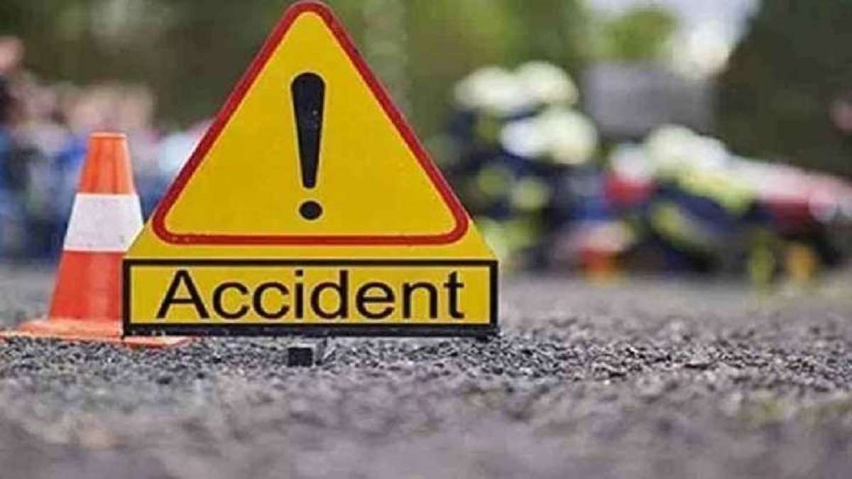 Accident between ambulance and truck on Chotila Rajkot highway 3 people died on the spot