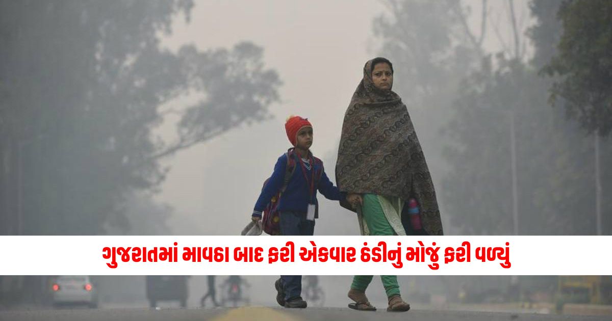 After Mawtha in Gujarat the cold wave returned once again 1