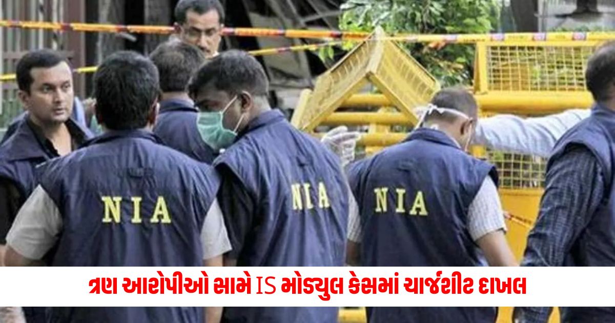 Chargesheet filed against three accused in IS module case case registered by NIA last year 1