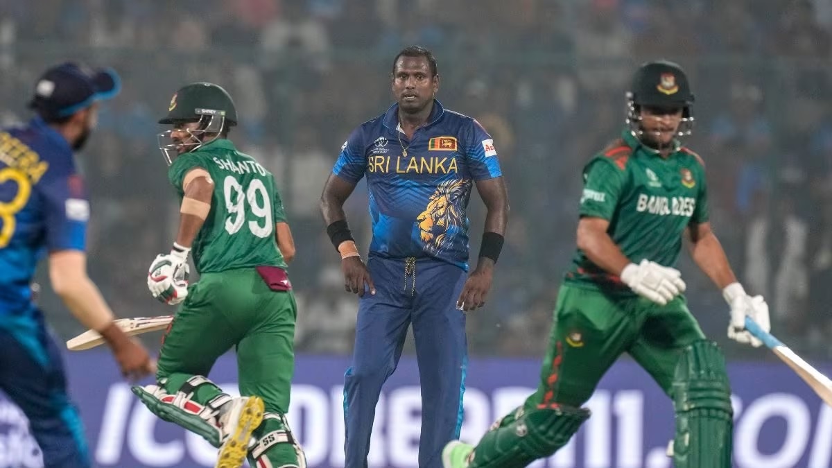 New clash between Bangladesh and Sri Lanka teams this estimate took revenge for the time out celebration