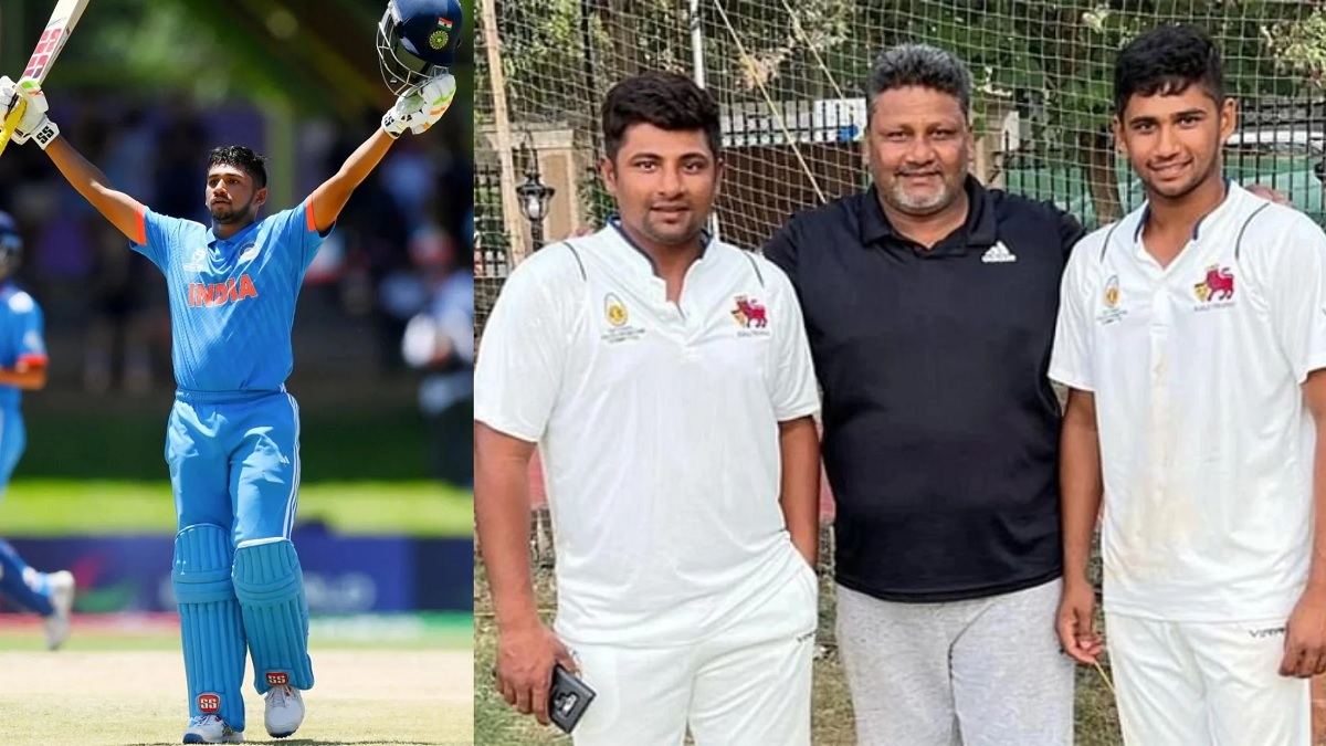 Sarfrazs younger brother Mushir Khans feat breaks the record of 29 year old Sachin Tendulkar