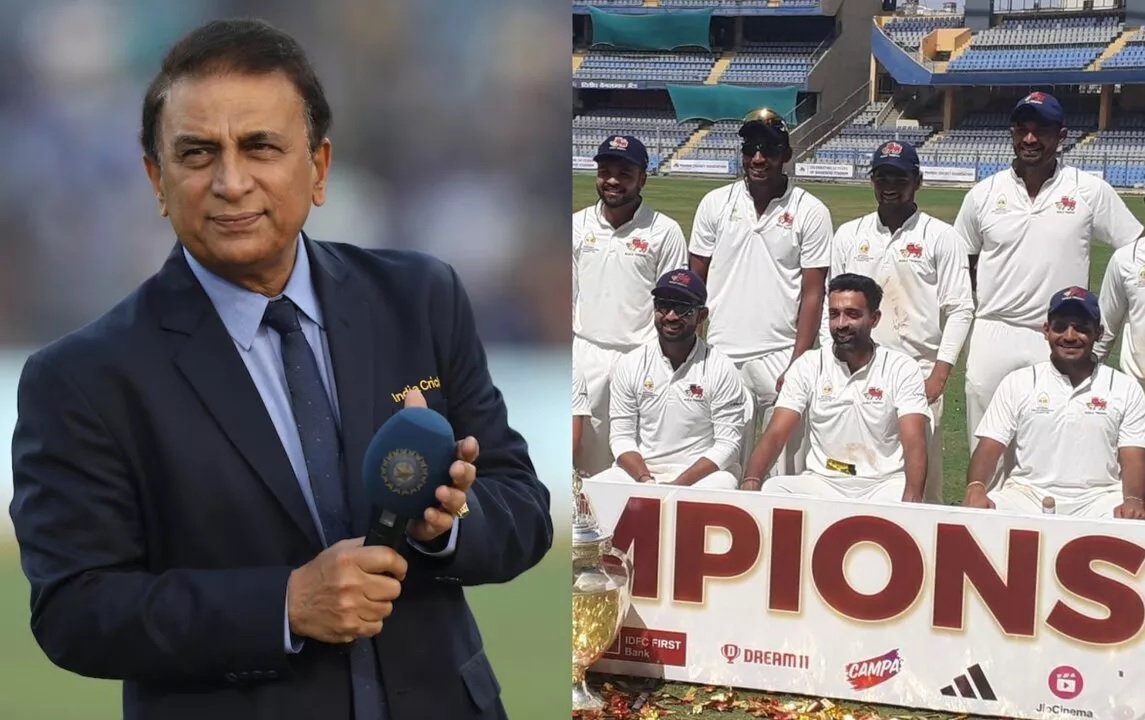 Sunil Gavaskar gave a big advice to BCCI said Double or triple the Ranji Trophy fee