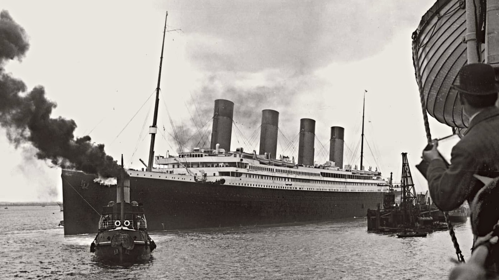 Titanic will be ready like the first Titanic leaving with 2345 passengers