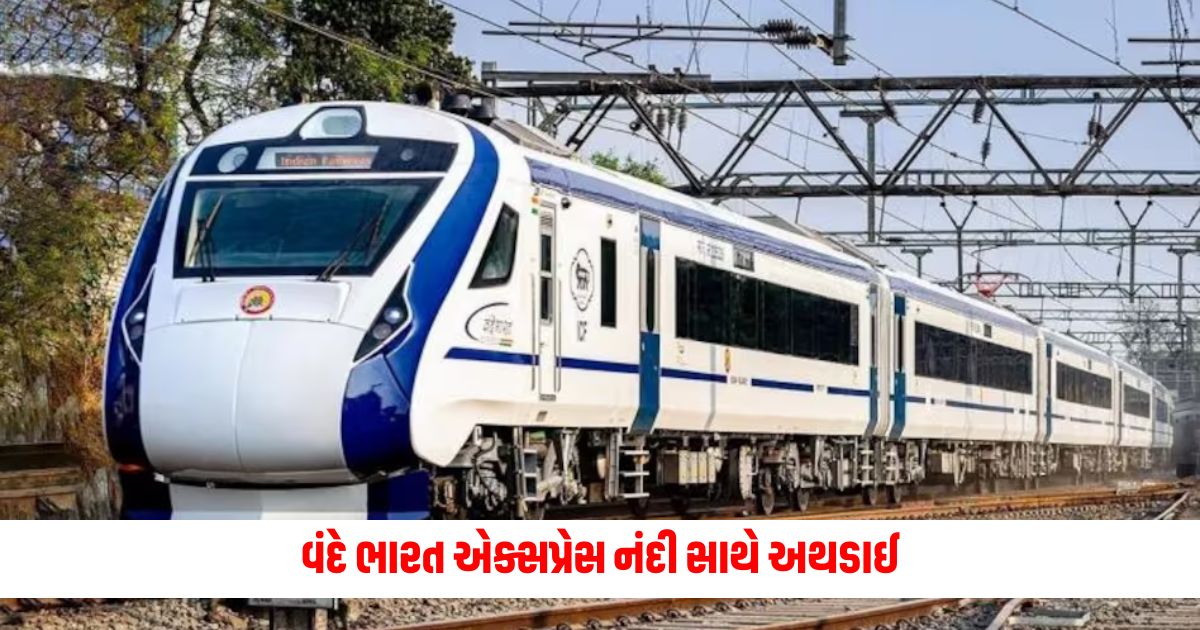 Vande Bharat Express traveling from Bhopal to Delhi collided with Nandi 1