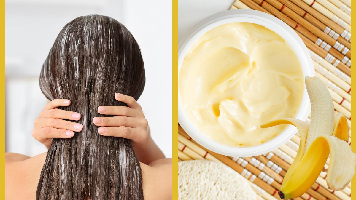 If dry hair has ruined your look, this hair mask will help you get back the lost shine.