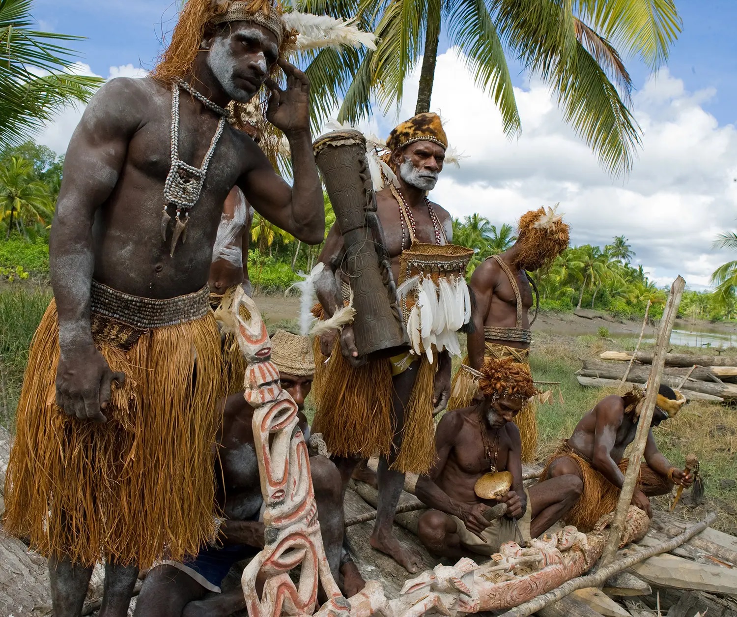 The most feared tribe in the world, kills its enemies, eats them and makes pillows out of their skulls.