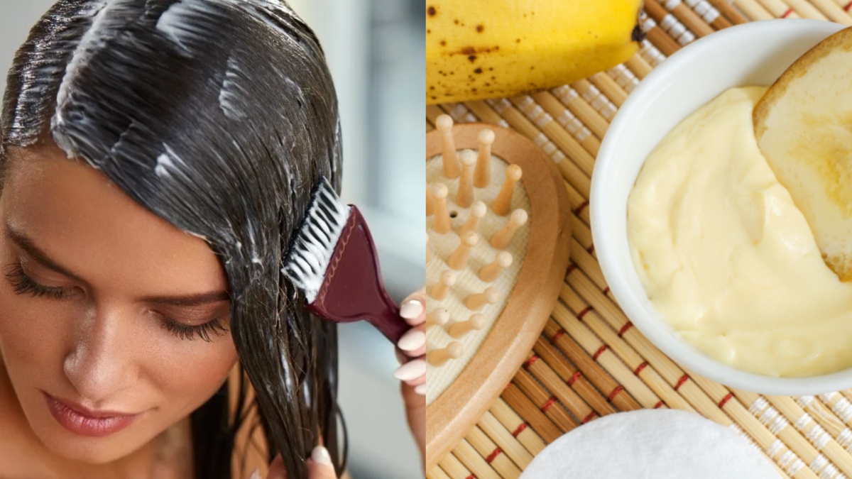 If dry hair has ruined your look, this hair mask will help you get back the lost shine.