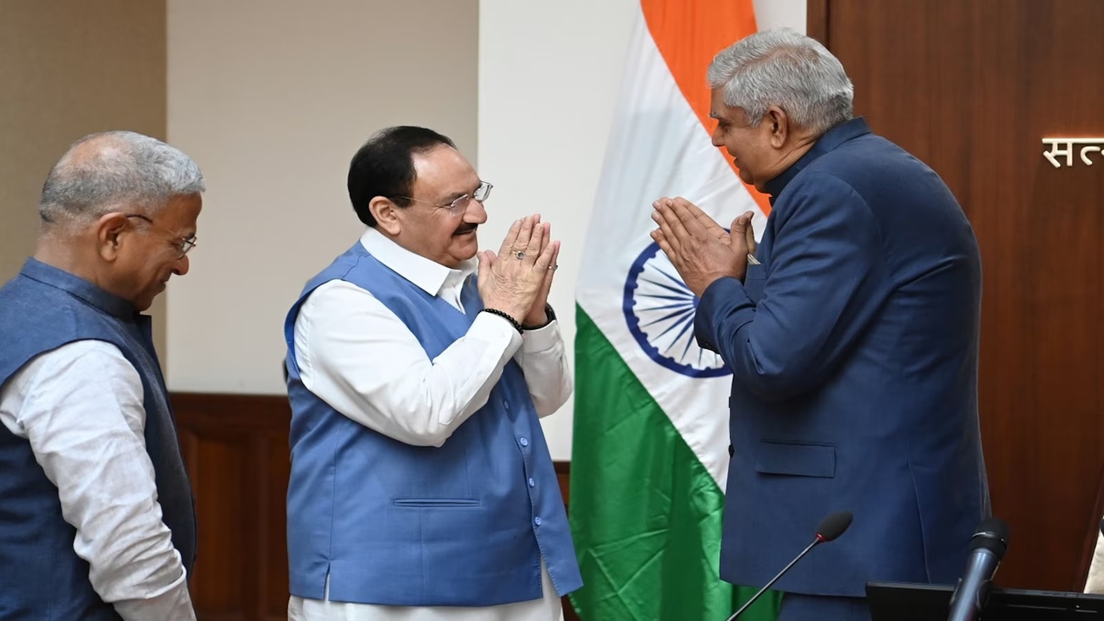 BJP national president JP Nadda and five other leaders took oath as Rajya Sabha members 1