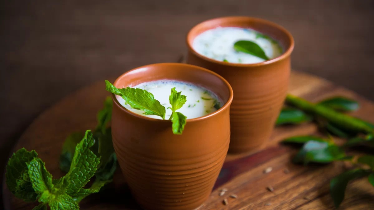 Consume healthy masala buttermilk in summer 1