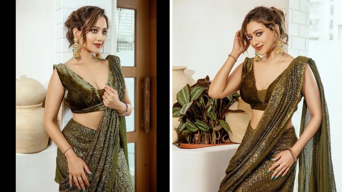 Fashion Tips Try this saree look of Mithun Chakrabortys daughter in law look beautiful and attractive