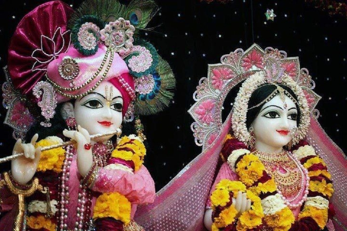 Radha Krishna Puja By worshiping Radha Rani Lord Krishna will be pleased and will get blessings 01