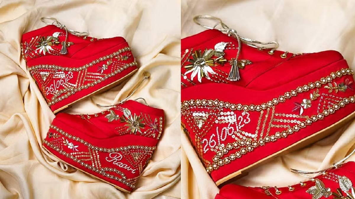 Wedding Fashion Ditch the heels and wear these shoes with a lehenga look stylish and stay comfortable 01