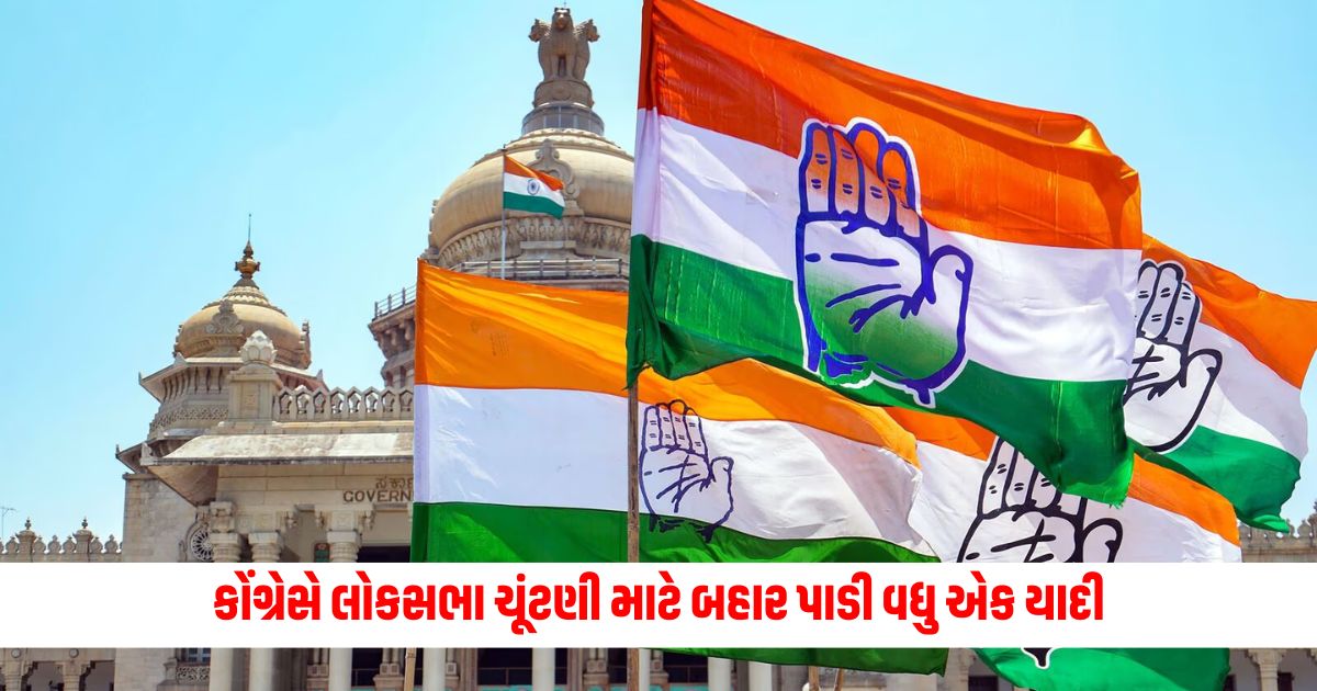 Congress Candidate List: Congress released another list for the Lok Sabha elections