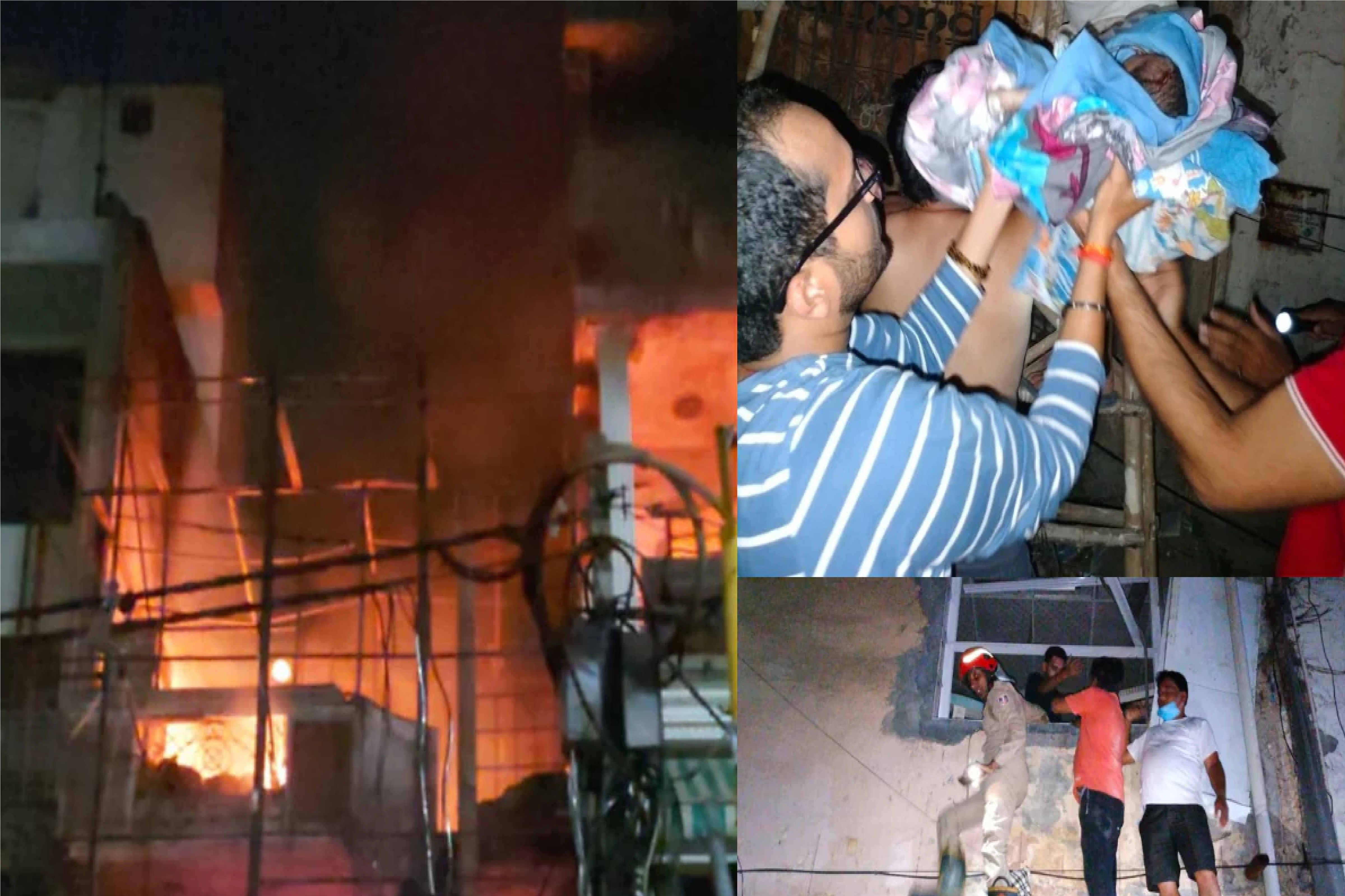 7 newborns die in Delhi tragic accident due to fire and explosion at baby care center hospital. 1