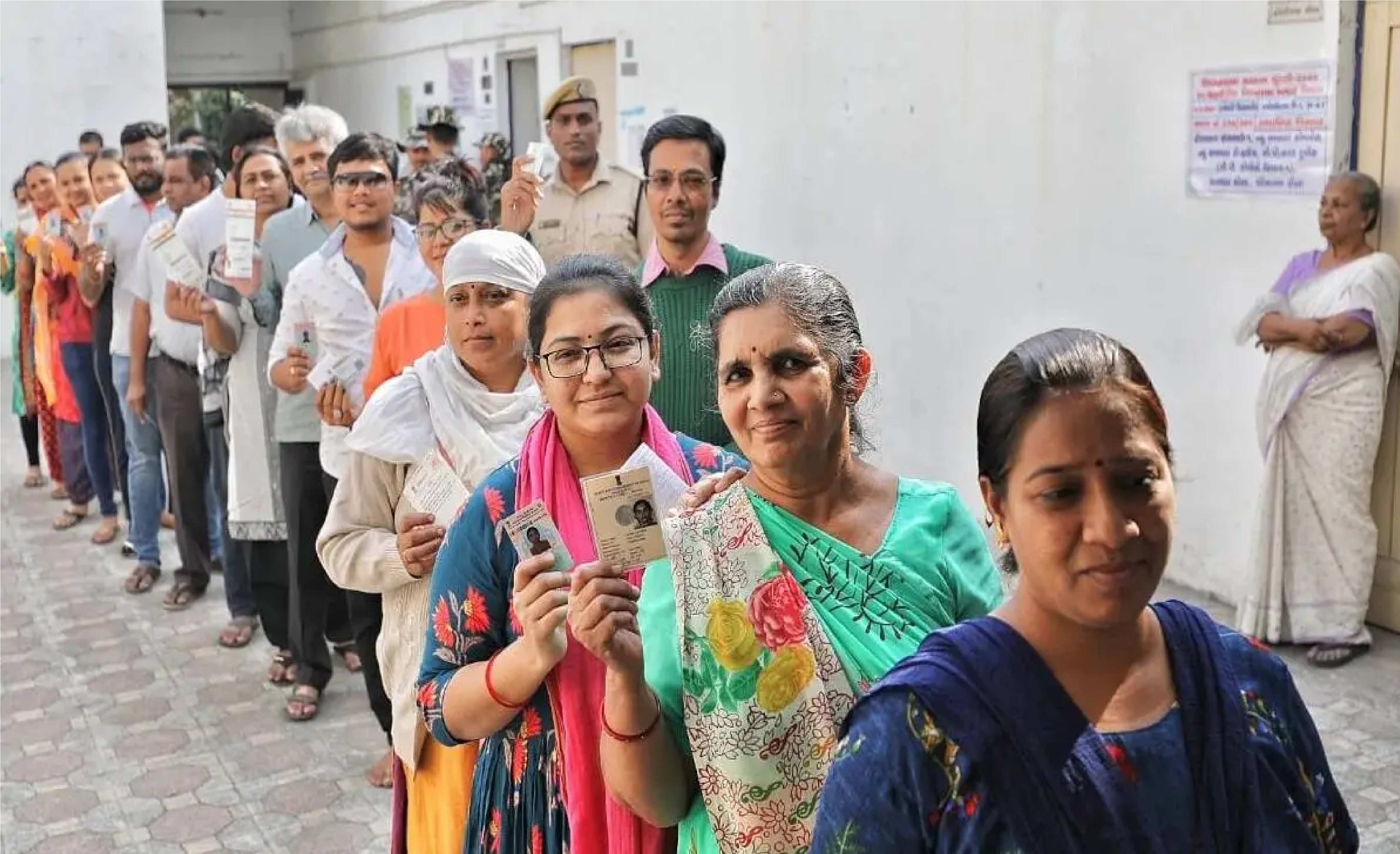 A commotion broke out during polling in Bengal the TMC was accused of preventing the partys candidate from going to the booth 1