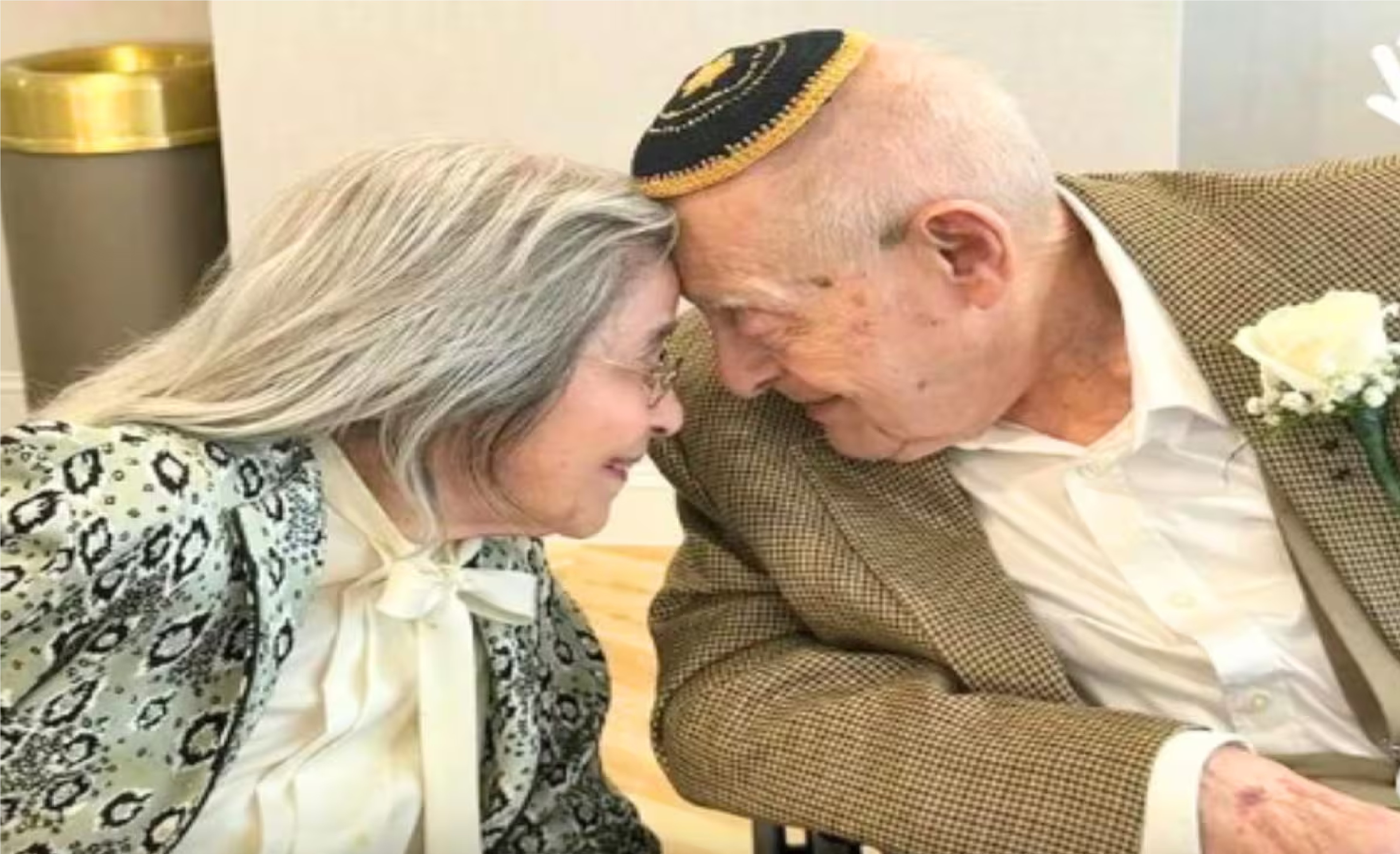 A unique love story 100 year old groom and 102 year old bride dating each other for so many years 1