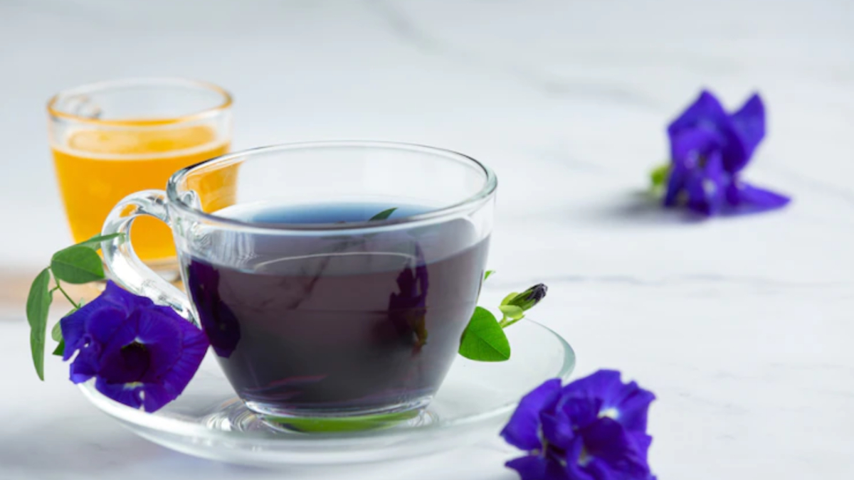 Instead of black or green tea drink blue tea in the morning you will be full of energy throughout the day 1