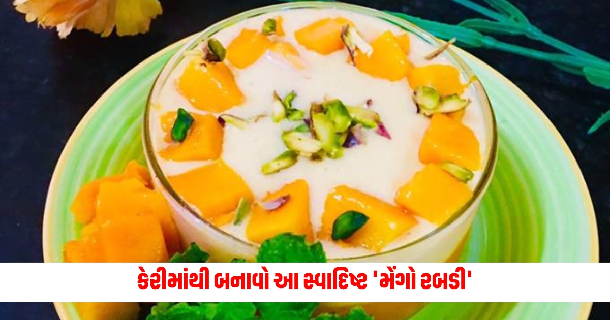 Mango Rabdi Make this delicious Mango Rabdi from mangoes even sweets will fail in front of it