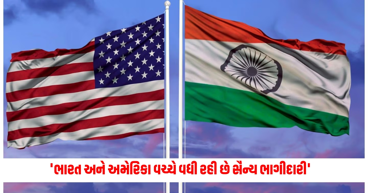 Military partnership between India and America has increased Pentagon gave such a statement