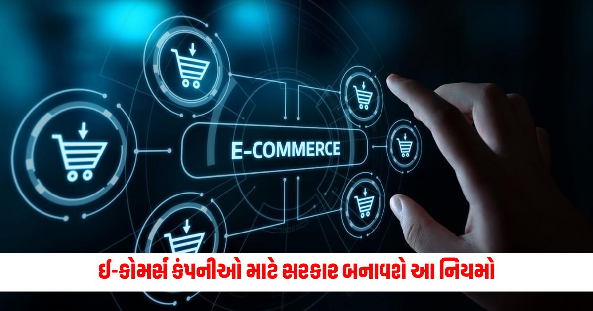 The government will make these rules for e commerce companies