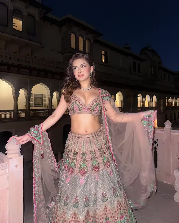 avneet kaur s pastel shade lehanga is perfect for summer weddings 2