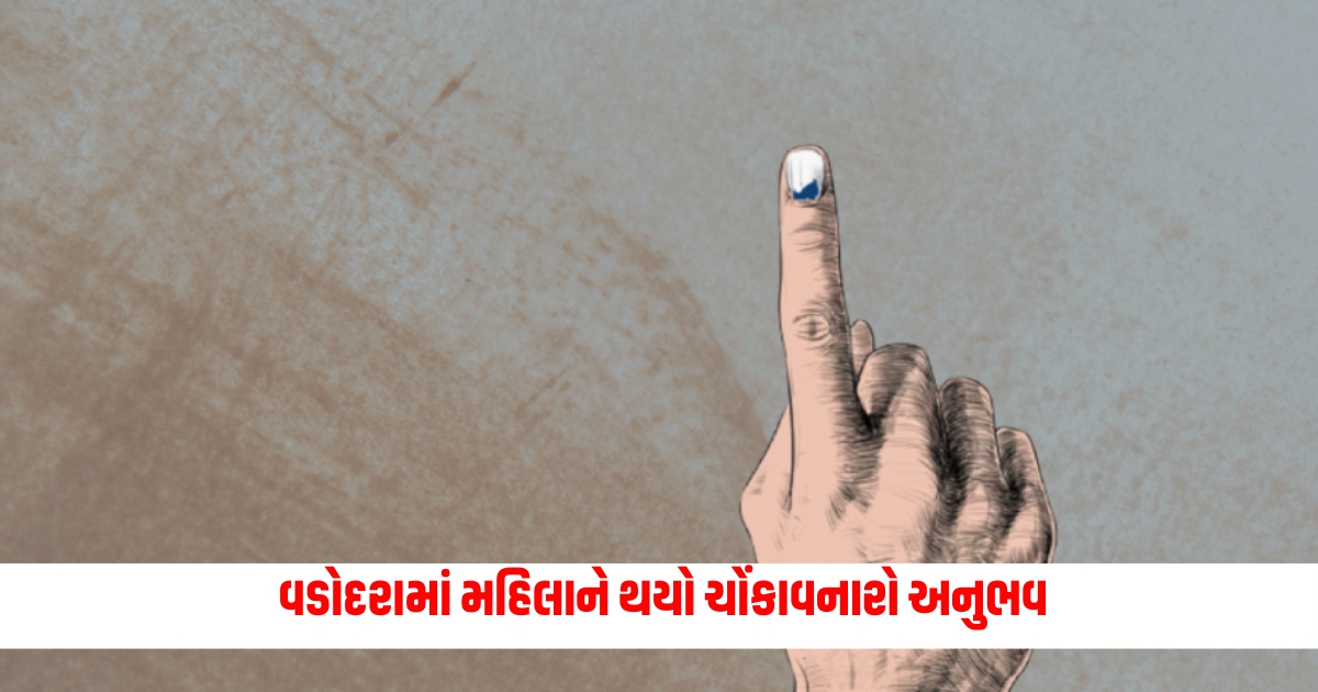 bogus voting in vadodara woman goes to cast her vote and she got shocking reply