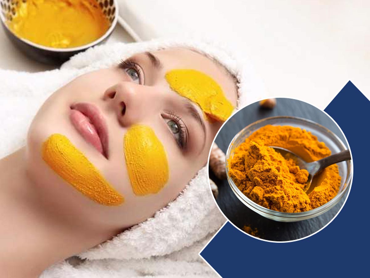 If you want to get a golden glow on your face then use turmeric in skin care 1