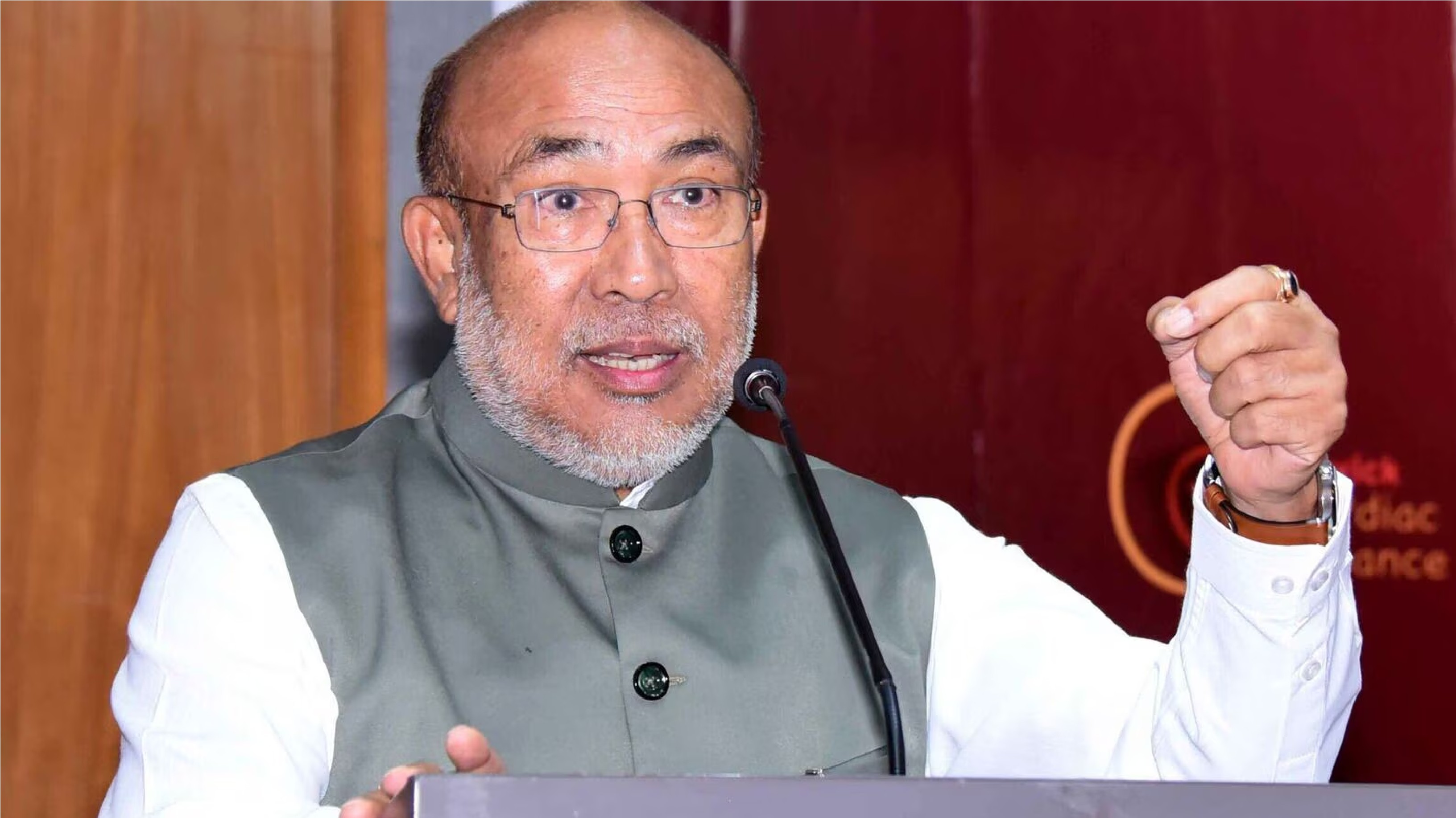 Manipur CM angry with attack on security personnel said this is a big thing 1