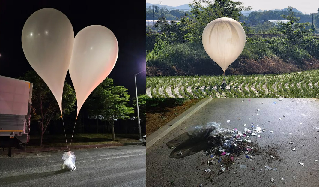 Now North Korea is sending such things in balloons South Korea has warned about such balloons 1