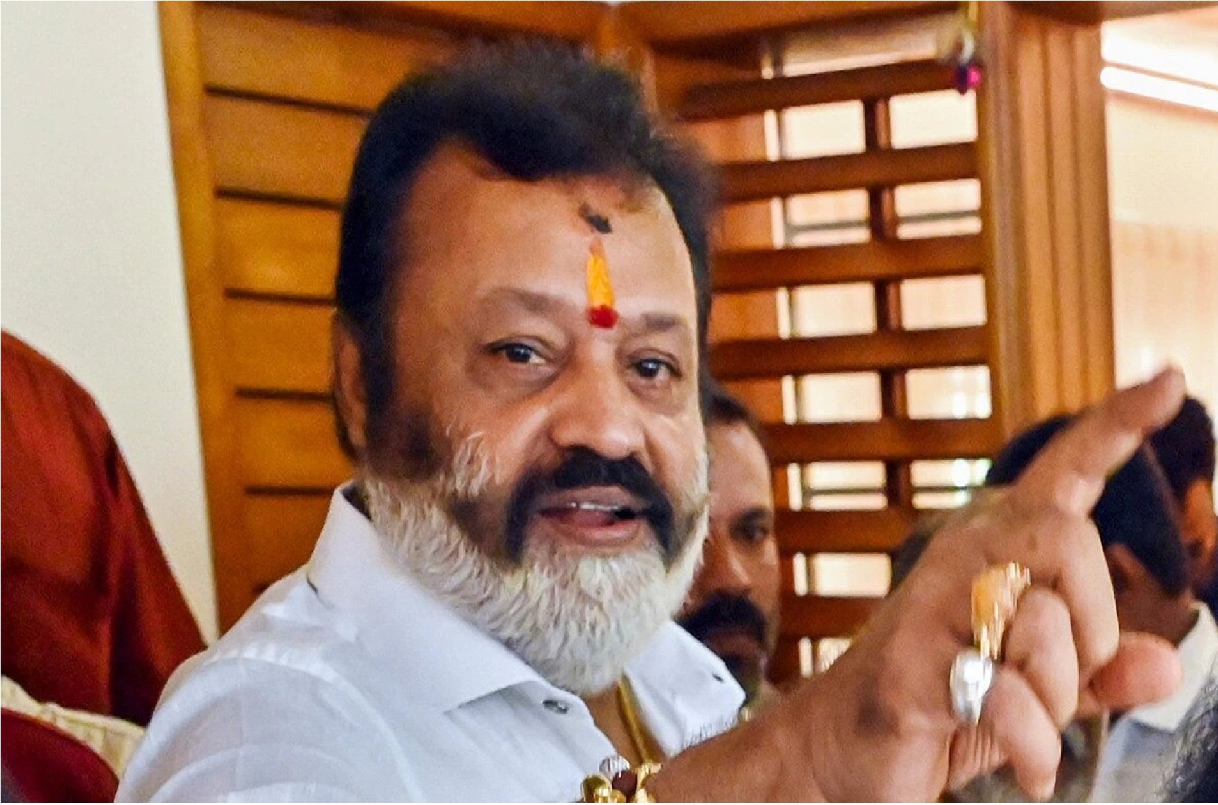 Suresh Gopi denied this saying that false news has been spread in the media 11