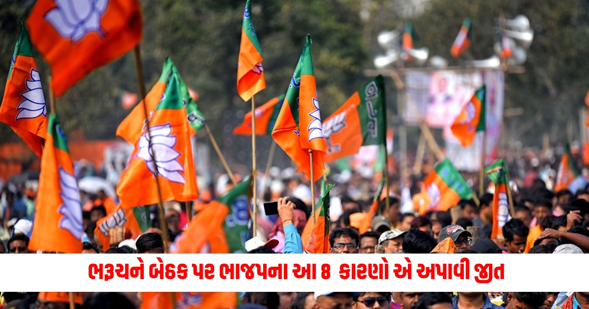 These 8 reasons of BJPs victory in Bharuch seat know where are the reasons