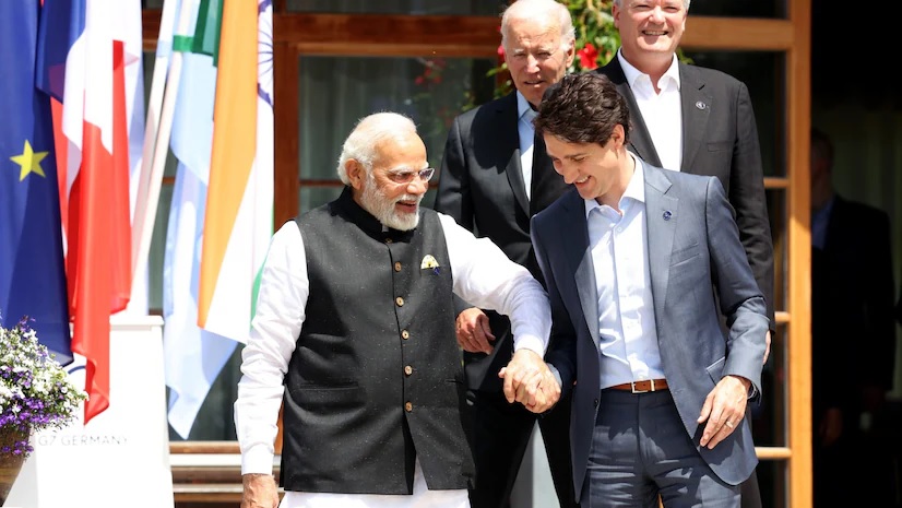 despite not being a member of g 7 how did pm narendra modi remain the center point 1