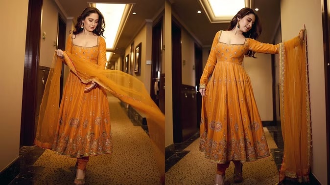 eid ul adha 2024 trendy anarkali suit for bakrid festival 2