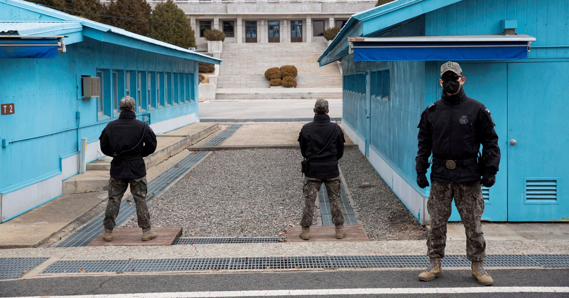 heavy troops have been deployed on the demilitarized zone dmz on the north south korea border1