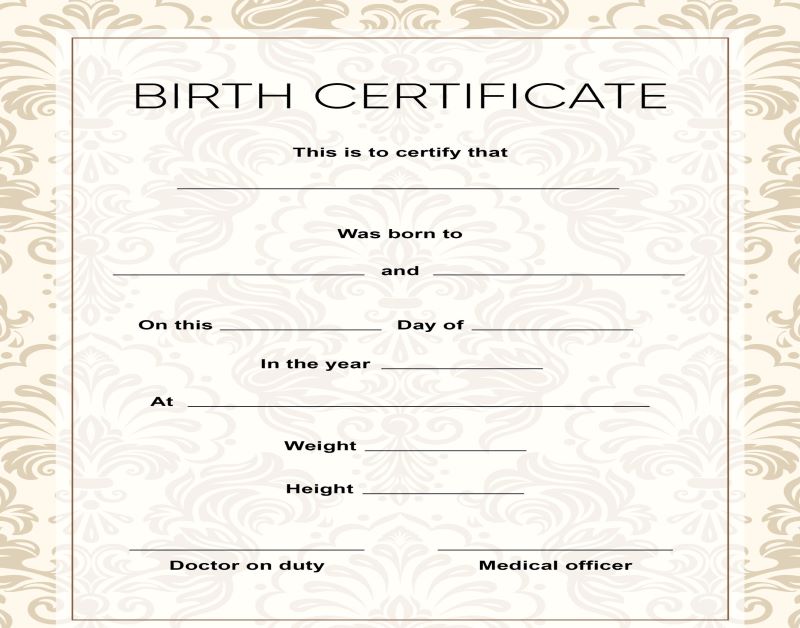 know the process of making birth certificate 1