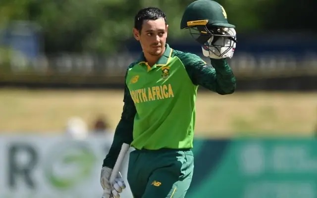 quinton de kock completes 100 dismissals as wicketkeeper in t20i cricket south africa vs west indies1