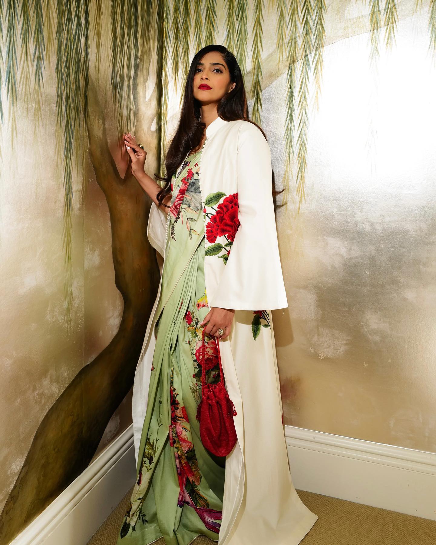 sonam kapoor inspired fancy saree designs