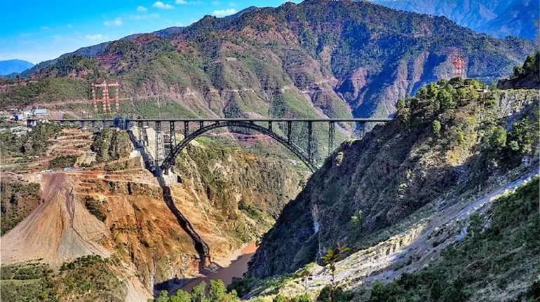 why is chenab bridge so special tightly tight security on world highest rail bridge1