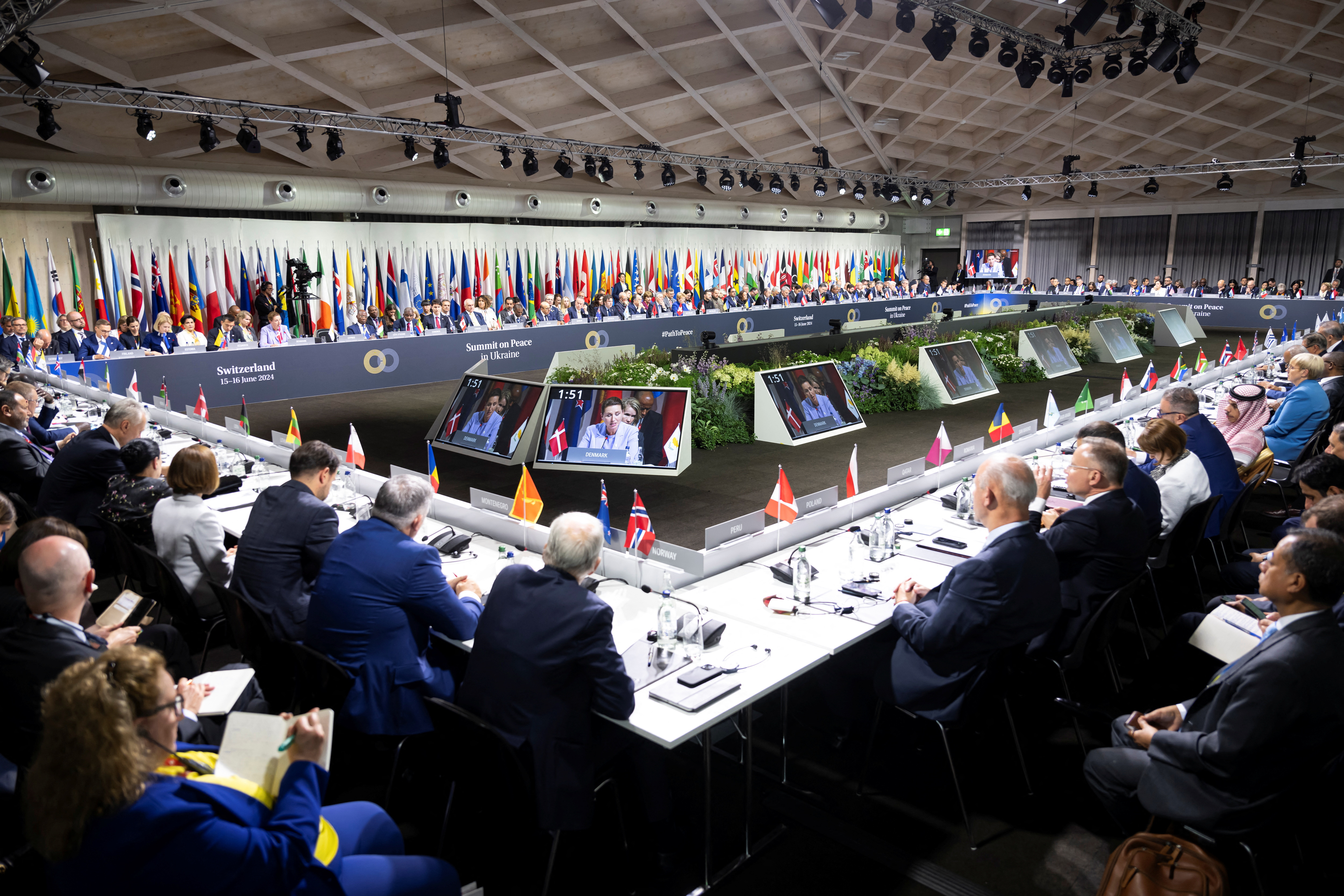 world leaders gathered in switzerland in support of ukraine 1