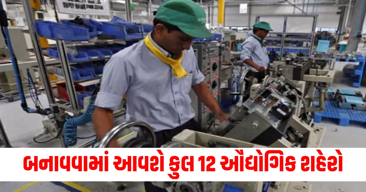 12 industrial cities will be built across the country the aim is to promote domestic manufacturing F