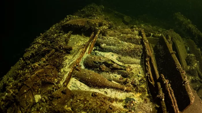 19th century treasure discovered in the baltic sea precious champagne found in the wreck of a 171 year old ship 2