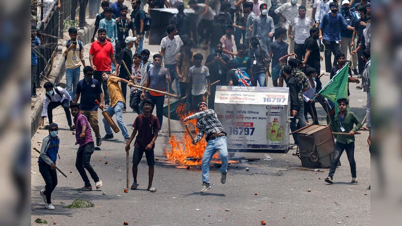 Bangladesh is burning in the fire of violence a citizen from India told the situation 1