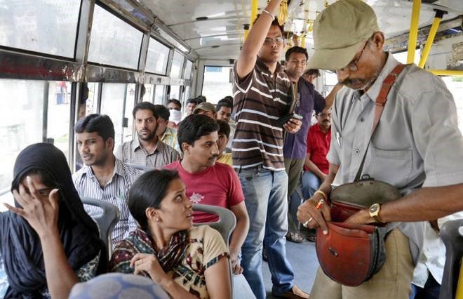 Bus ticket issue by conductor